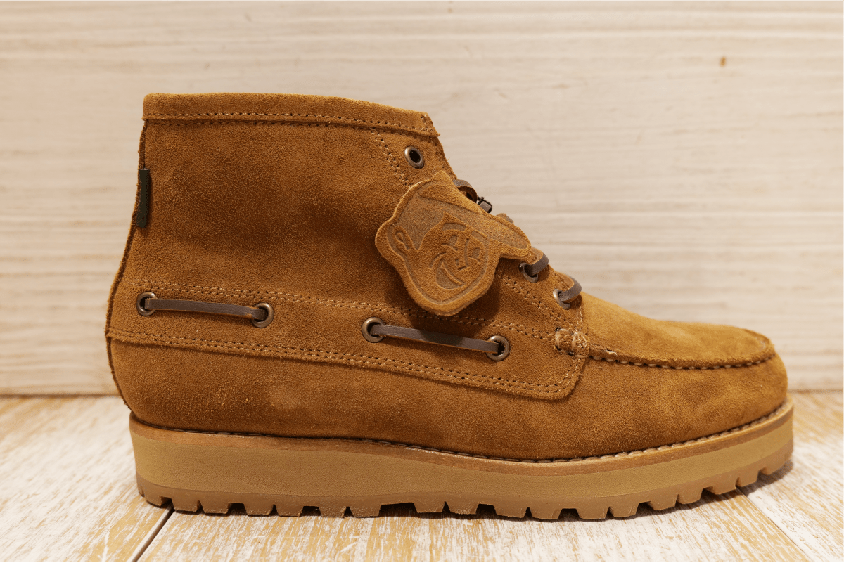 Bottes croute de cuir camel new arrivals